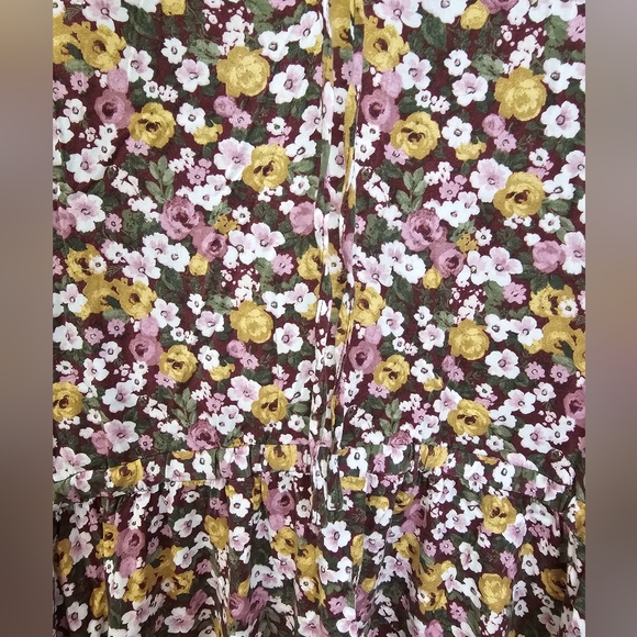 Torrid Mini Stretch Challis Front Keyhole Dress Size 4 - Picture 4 of 6